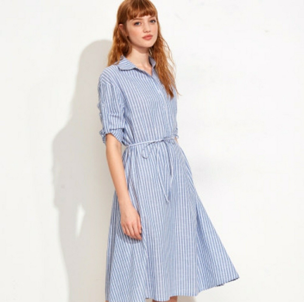 Light Blue Shirt Dress ( Reserved for Hauptfamily)